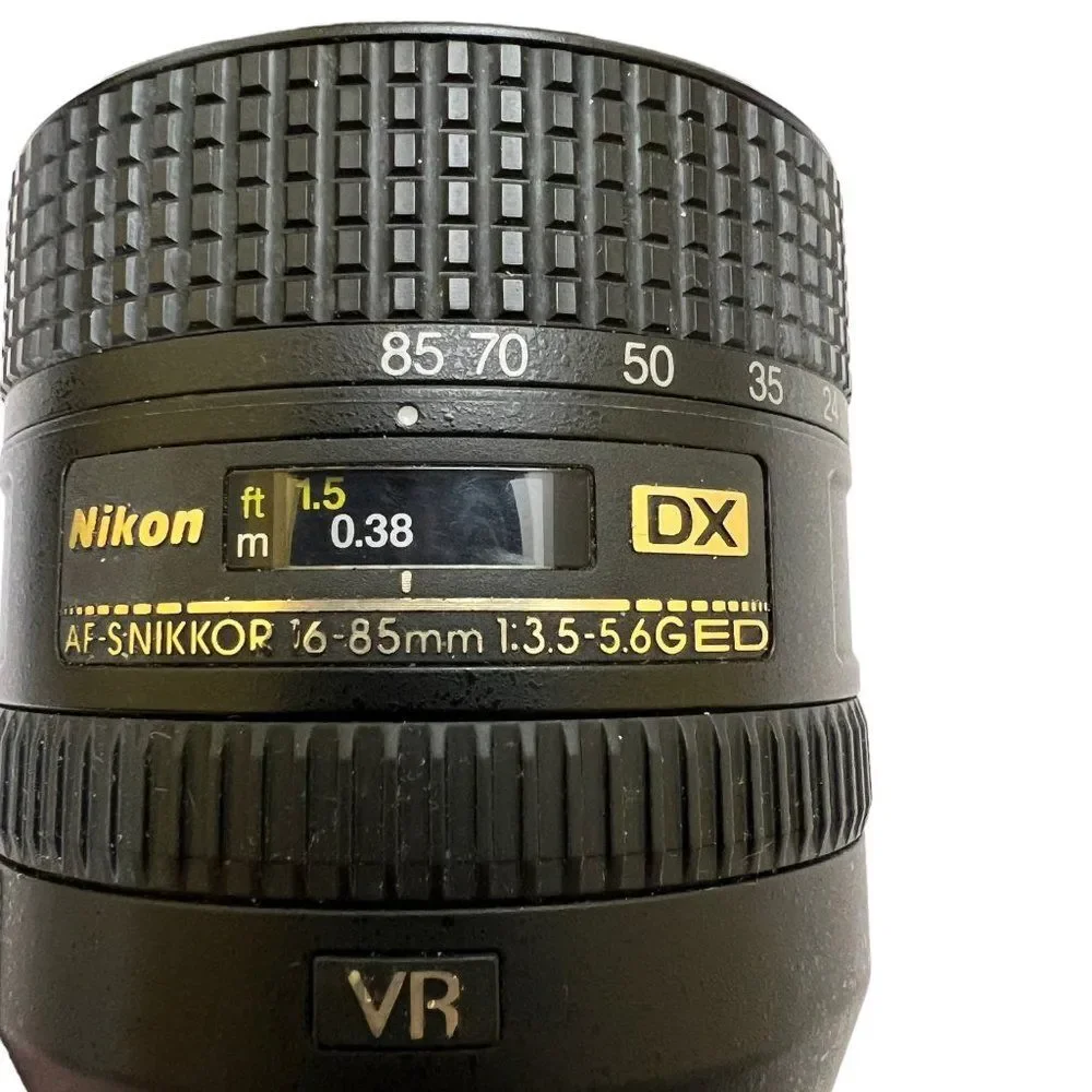 Nikon D50 Camera Upgraded AF-S 16-85mm Nikon DX SWM VR ED IF Aspherical 67 Lens